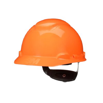 3M H-706SFR-UV หมวกนิรภัย แบบปรับหมุน สีส้ม